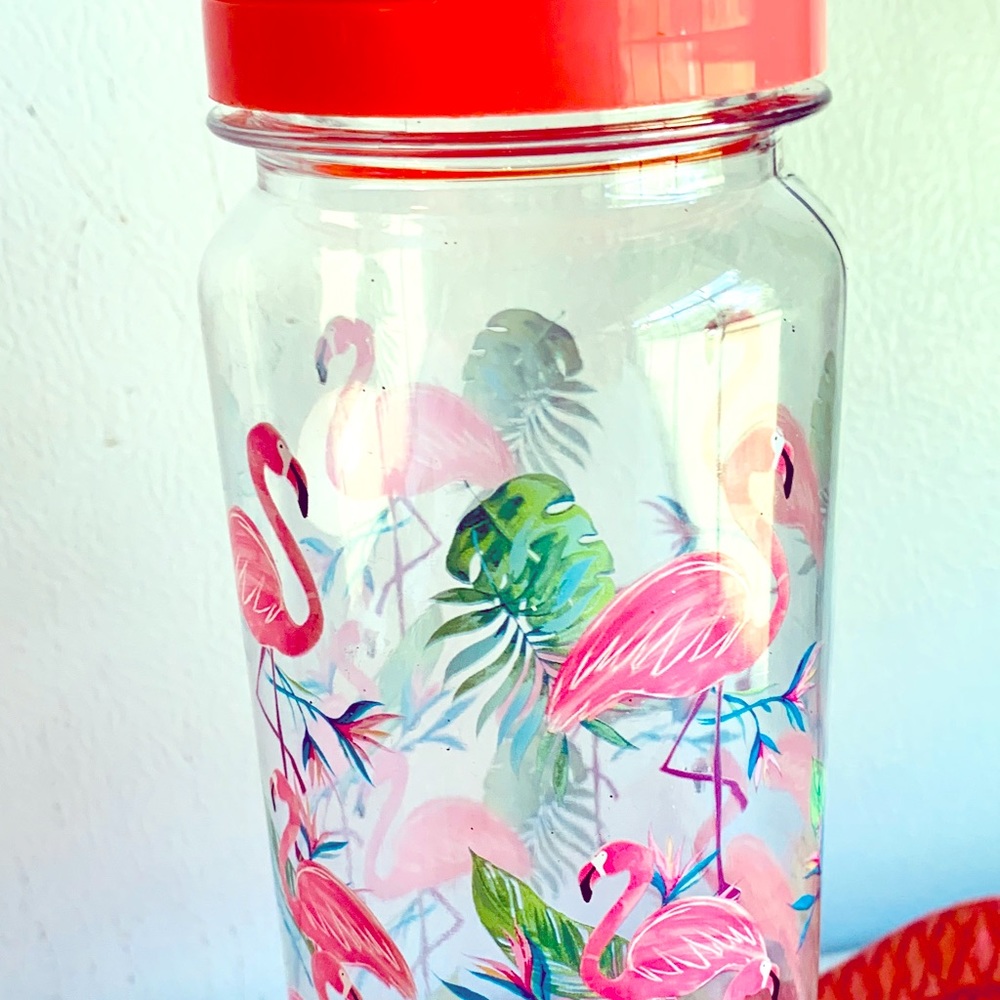 Flamingo water bottle
